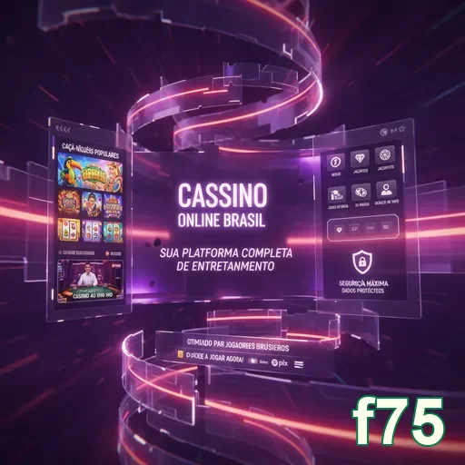 f75 apresenta uma plataforma de cassino online com jogos variados.
