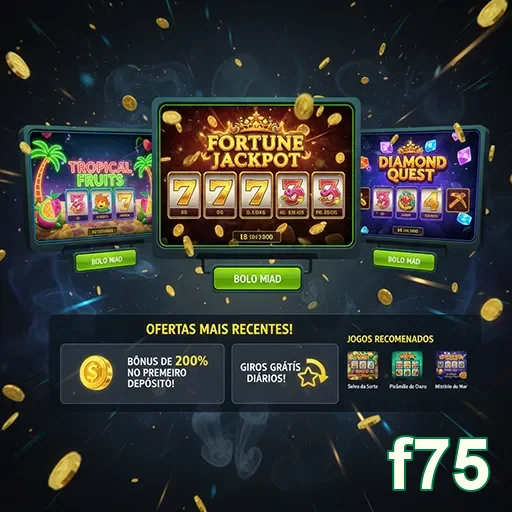 Membro VIP em f75 acessando jogos exclusivos de slots.